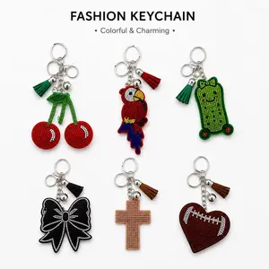 Rhinestone Bag Charm Keychain, Trendy Cute Kawaii Accessory for Handbags, Backpacks,accessories for women