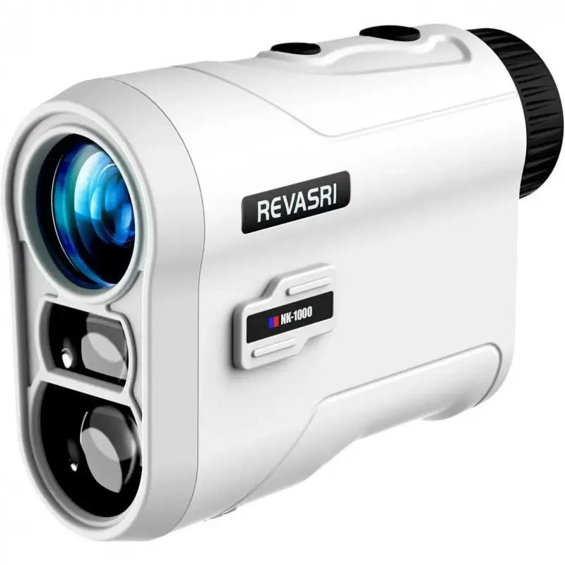 Golf Rangefinder with Slope and Pin Lock Vibration, External Slope for Golf Tournament Legal, Rangefinders with Rechargeable Battery 600/1000YDS Range Finder