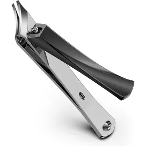 Ingrown Nail Clipper - Slant Curved Blade Nail Clipper for Thick Toenails and Ingrown Nails, Podiatrist Toenail Clippers for Seniors and Men