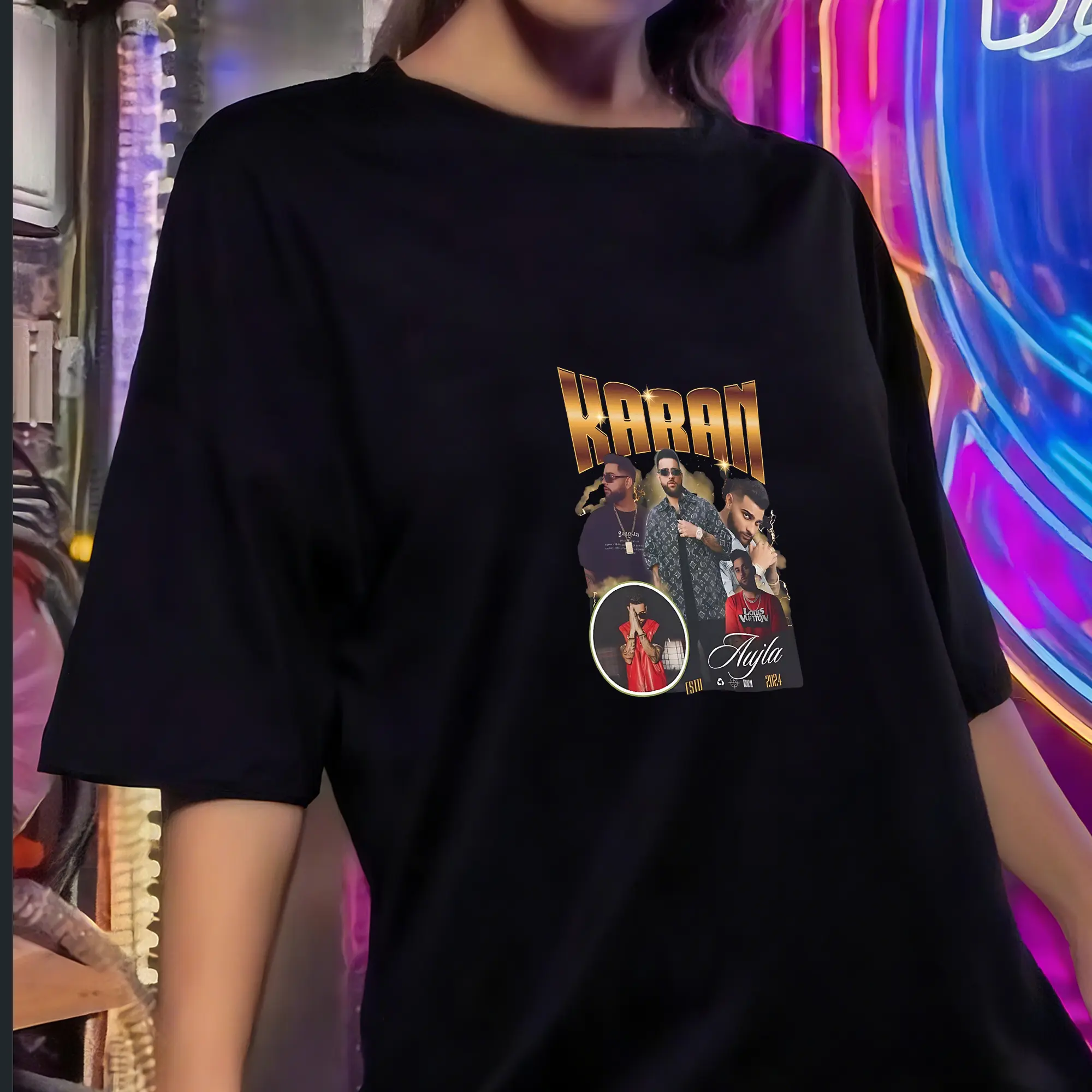 Karan Aujla l Canadian Singer l Punjabi Singer l Viral l Indian Singer l South Asian l Desi l Karan Aujla Tshirt l Unisex Jersey T-Shirt