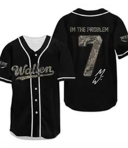 STILL THE PROBLEM & WALLEN | Baseball Jersey | Country Concert Outfit
