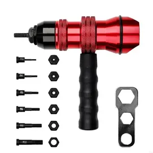 High Performances Electric Rivet Guns Drill Adapte Industrial Power Tool Accessory 0XXB