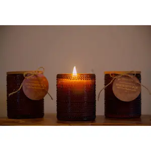 Elegant 100% Pure Beeswax Candle (Non-Toxic) – Briden Wilson Farm