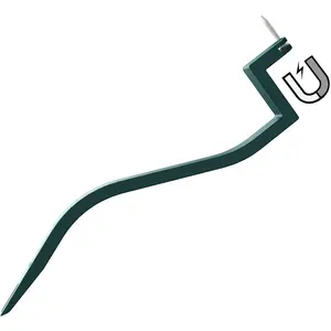 Roof Shingle Remover Roof Shingle Removel Tool Roof Shingle Nail Installer and with Nail Slat for Holding Roof Shingles Nail Well during installation (Green)