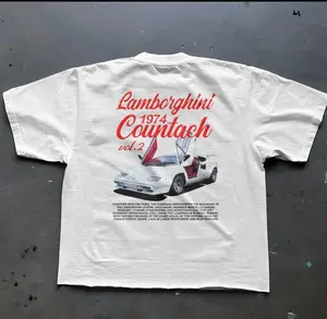 Lamborghini Countach - 1974 Print Original Art Car Shirt Poste