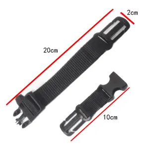 Backpack Anti-Slip Chest Strap Outdoor Backpack Children's Burden-Reducing School Bag Chest Buckle Strap Self-Rescue Fixed Chest Strap