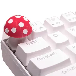 Mushroom Keycap, MX compatible keycap, Cottagecore PC setup, PC gaming keyboard