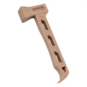 Outdoor Camping Tent Peg Hammer Plastic Awning Hammer, Durable Ground Stake Tool for Campsite Setup, Essential Outdoor Gear Accessory
