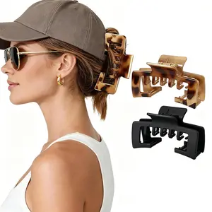 Adjustable Non-slip Hat Claw Clips Set for Baseball & Trucker Hats, Strong Hold for Thick & Thin Hair, Cute Gifts for Female