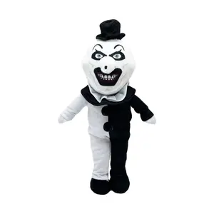 New TERRIFIER 3 Plush Clown Plush Toy Scary Stuffed Animal Plush Children Halloween Gifts Fans Collection or Decorate the Room