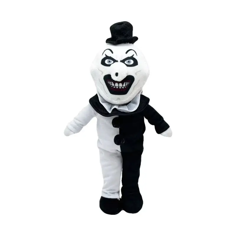 New TERRIFIER 3 Plush Clown Plush Toy Scary Stuffed Animal Plush Children Halloween Gifts Fans Collection or Decorate the Room