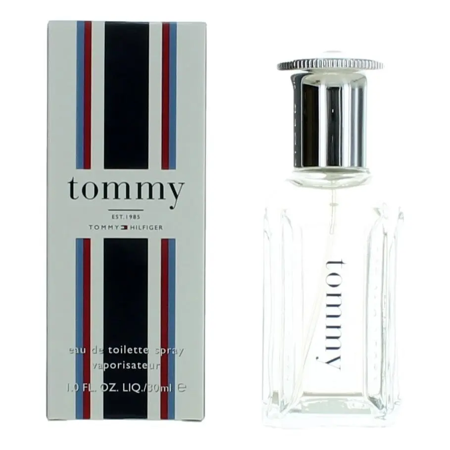 Tommy by Tommy Hilfiger Men's Fresh Fruity-Spearmint-Amber-Citrus-Lavender-Spicy 1 oz EDT Spray Bottle, Masculine Edt