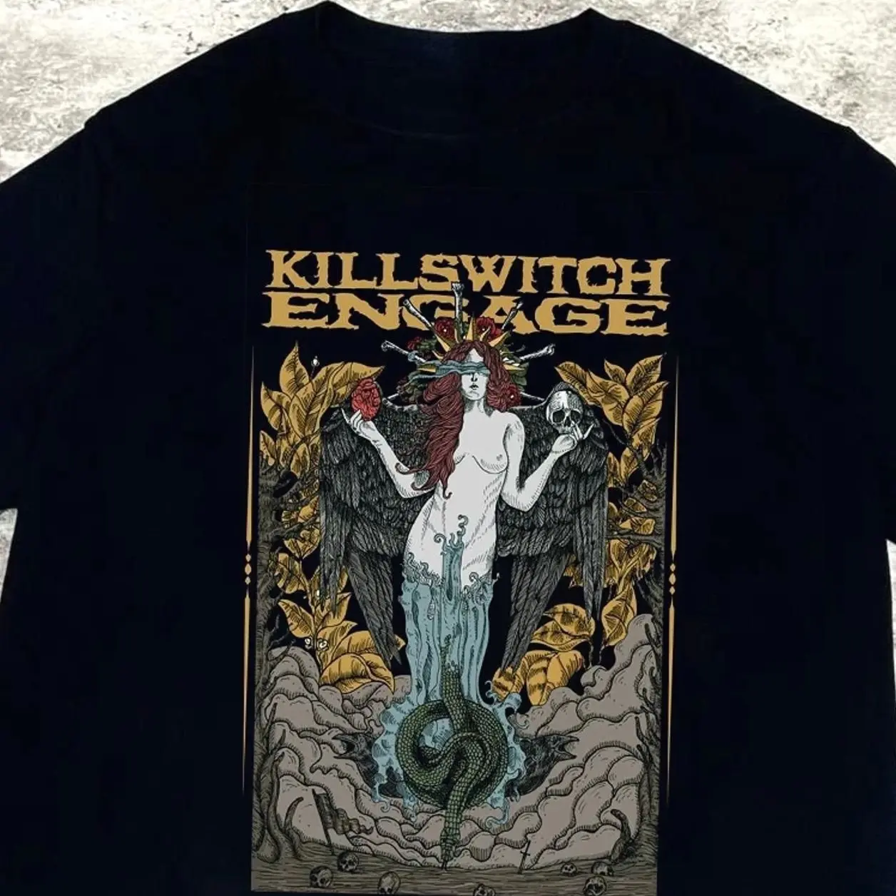 First Killswitch Engage Band Music Mens Black T- Shirt All Size S-5XL SC645 I