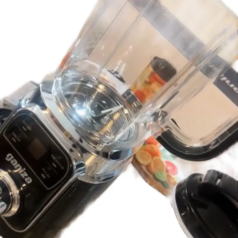 Ganiza Professional Smoothie Blender 1800W Multifunctional 12-Piece Set High Power with Portable Cups for Effortless Blending
