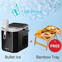 Bullet Ice Maker & Bamboo Tray