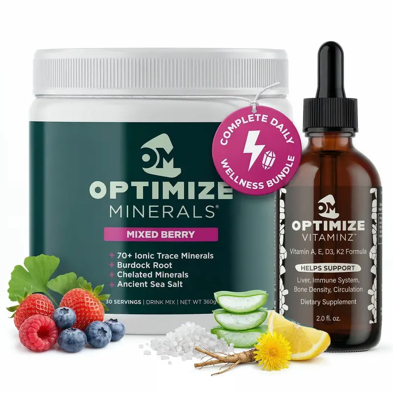 OPTIMIZE MINERALS AND VITAMINZ BUNDLE™️