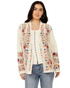 Johnny Was Women's Embroidered Floral Sweater - B56024-3