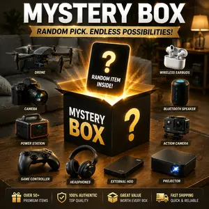 2026 Holiday Season Electronic Mystery Box –Noise-Canceling Headphones, Portable Speakers – Stock Alert!