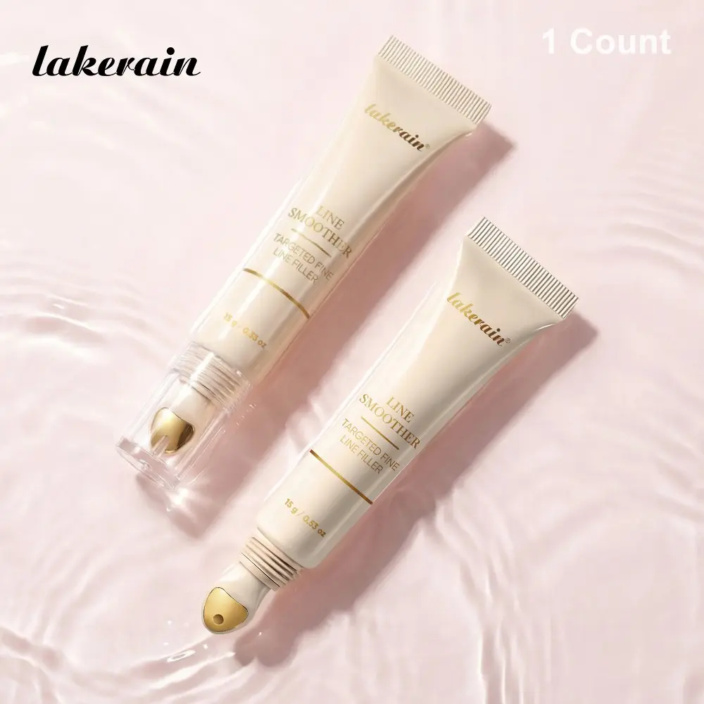 Line Smoother Targeted Line Filler Skin Perfecting Primer, Face Primer, Smoothing Primer, Silky Lightweight Softens Fine Lines & Pores, Metal Tip for Precise Use, Creates Smooth Matte Base, Ideal for Pre-Makeup Prep, Gel