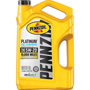 Pennzoil Platinum Full Synthetic 5W-20 Motor Oil (5-Quart, Single Pack) Pennzoil