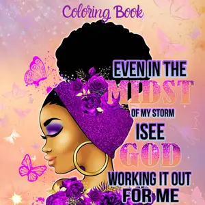 Black Woman Coloring Book: Black Women Adult Coloring Book.Beautiful African American Women Portraits With Flowers, Leaves, Bird And More! Amazing ... Relief And Relaxation For Adults And Teens