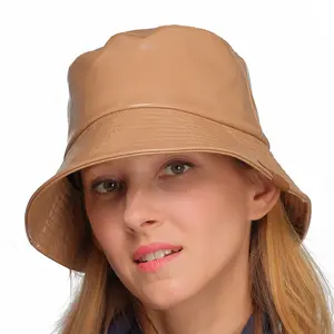 C.C Luxe Vegan Leather Bucket Hat Unisex – The Perfect Blend of Eco-Friendly Fashion and Sophisticated Style kangol  helmet