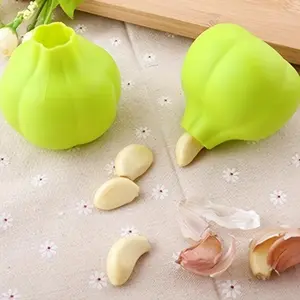 Silicone garlic peeler, lightweight, kitchen food garlic peeling tool, portable outdoor travel garlic peeling tool, easy to clean.