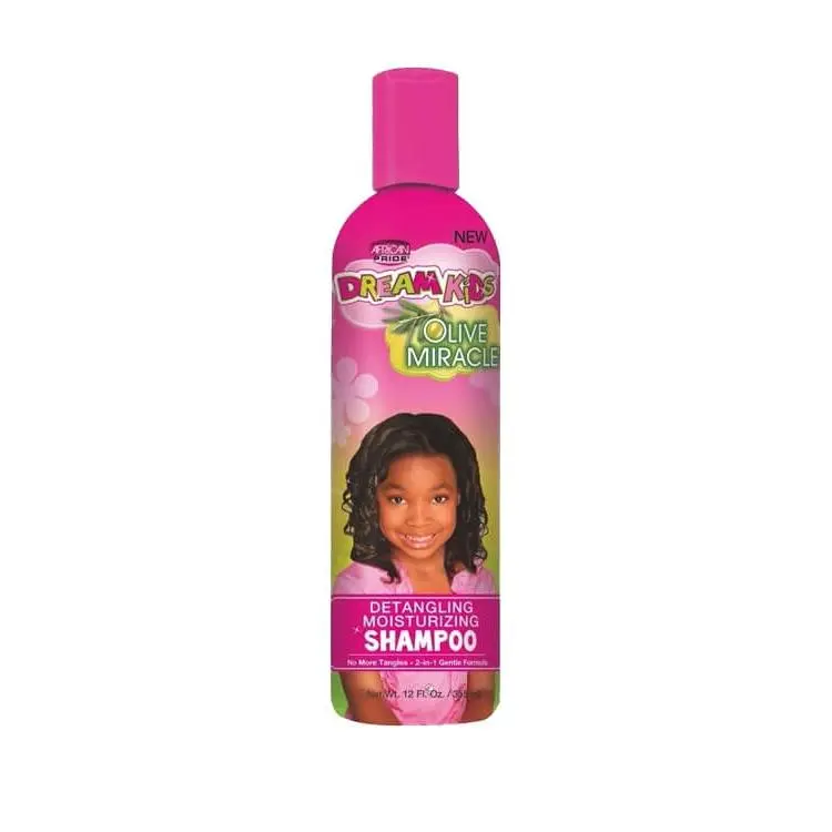 2-in-1 Detangling Shampoo for Kids with Olive Oil, Hair and Scalp Moisturizer for Softness and Shine, 12 oz