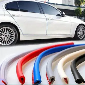 5m Car Door Protector Rubber Seal, Clear Edge Guards Trim, Scratch Protector, Universal Fit, Durable Protection