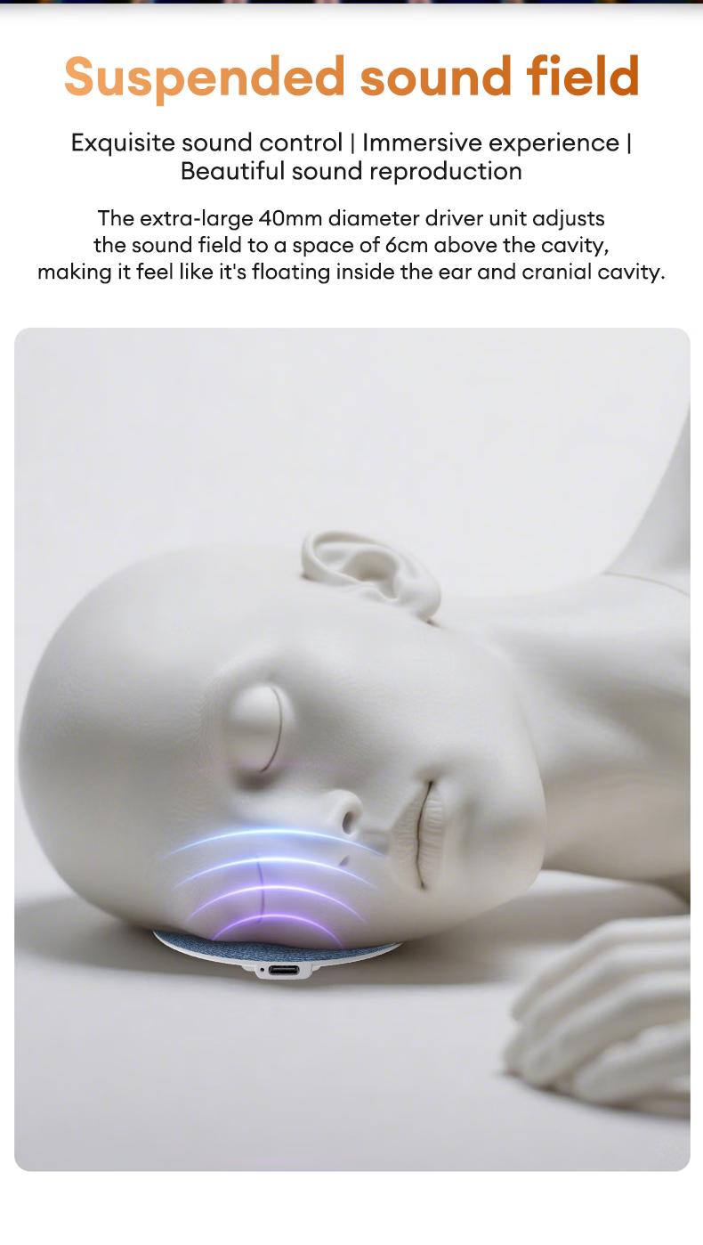 HYUNDAI S1 Ultra-Thin Bluetooth Pillow Speaker with Bluetooth 6.0, Soft Immersive Sound Field, Pillow CD Player for Bedtime Music & Audiobooks, Headphone-Free Sleep Speaker, Compatible with Android & iOS HYUNDAI S1 Ultra-Thin Bluetooth Pillow Speaker with Bluetooth 6.0, Soft Immersive Sound Field, Pillow CD Player for Bedtime Music & Audiobooks, Headphone-Free Sleep Speaker, Compatible with Android & iOS