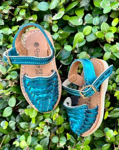 Sirenita Nina Leather Sandals - Handmade Women's Summer Footwear for Comfort and Tactical Use