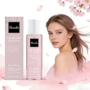 Large Capacity Sakura Body Perfume Spray, Soft Hair Silk Fresh Scent, Light Floral Fragrance, Atmosphere Enhancing Aroma