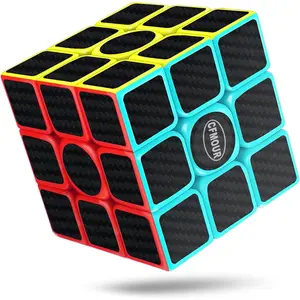 Original Speed Cube 3x3x3, Fast Magic Cube for Kids, Smooth Carbon Fiber Cubes, Puzzle Toys rubick s