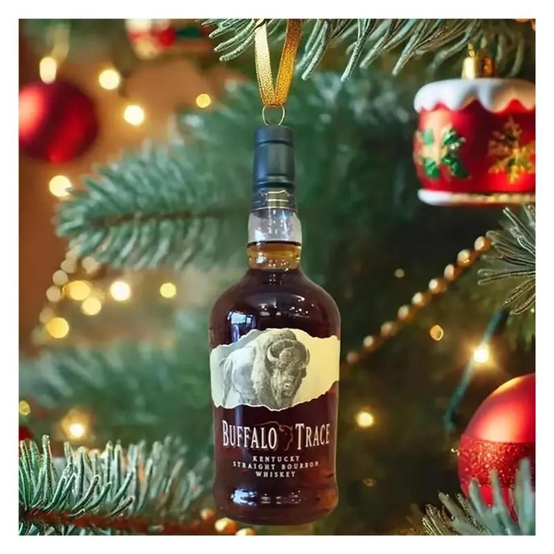 2025 Edition Christmas Countdown Gift Box – 24-Day Acrylic Mini Bottle Display Set（does not contain alcohol）, Power-Free Decorative Calendar for Home, Kitchen & Party Use