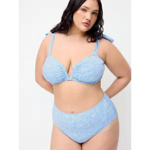 Cider Floral Sweetheart Underwire Full Coverage Bikini Set Curve & Plus