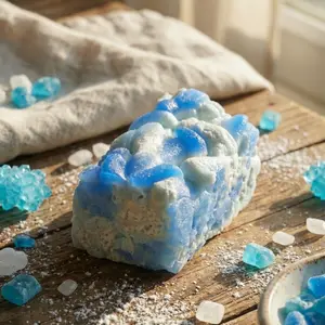 Pawtoto Klein Blue Cloud Slime Squishy Toy Handmade Food Grade Silicon Creamy Clay Feel Soft Quick Rebound