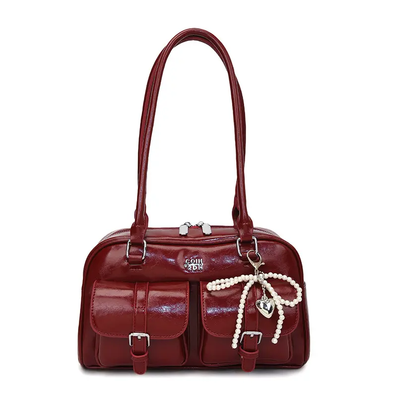 Wine Red（with pearls）