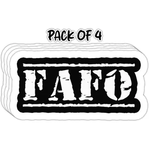 IMPERIAL VIBES| Fuck Around and Find Out FAFO Funny Decal  FAFO Funny Sticker  Pcs  Fuck Around Funny’s Sticker Waterproof Perfect for Cars, Tumbler, Windows, Van, SUV, Laptop, & Trucks  Imp