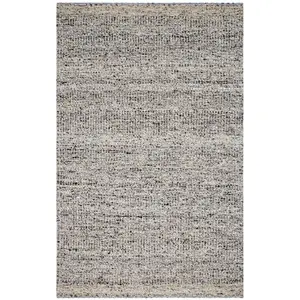 Darcy 2501 Greige Hand Knotted Performance Area Rug - KAS