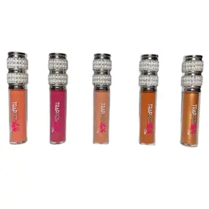 TRAPPEDnLUXE Matte Lip Gloss for Long-lasting Lip Makeup - Cosmetic Long Lasting