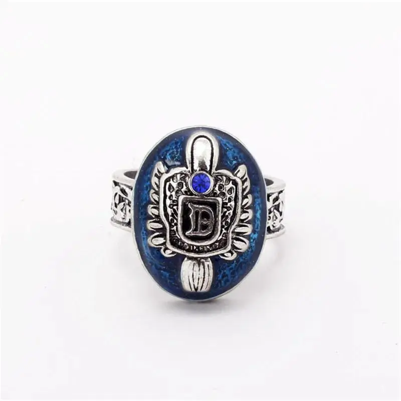 ZRM Fashion The Vampire Diaries Rings Elena Gilbert Daylight Rings Vintage Ring Fashion Movies Jewelry Cosplay Gifts