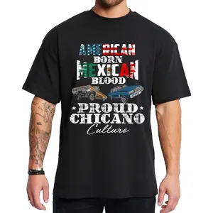 Proud Chicano Clothing, Mexican Clothes, Lowrider Clothes, Oversized Graphic Tee Medium Heavy Sweatshirt Hoodie for Men & Women