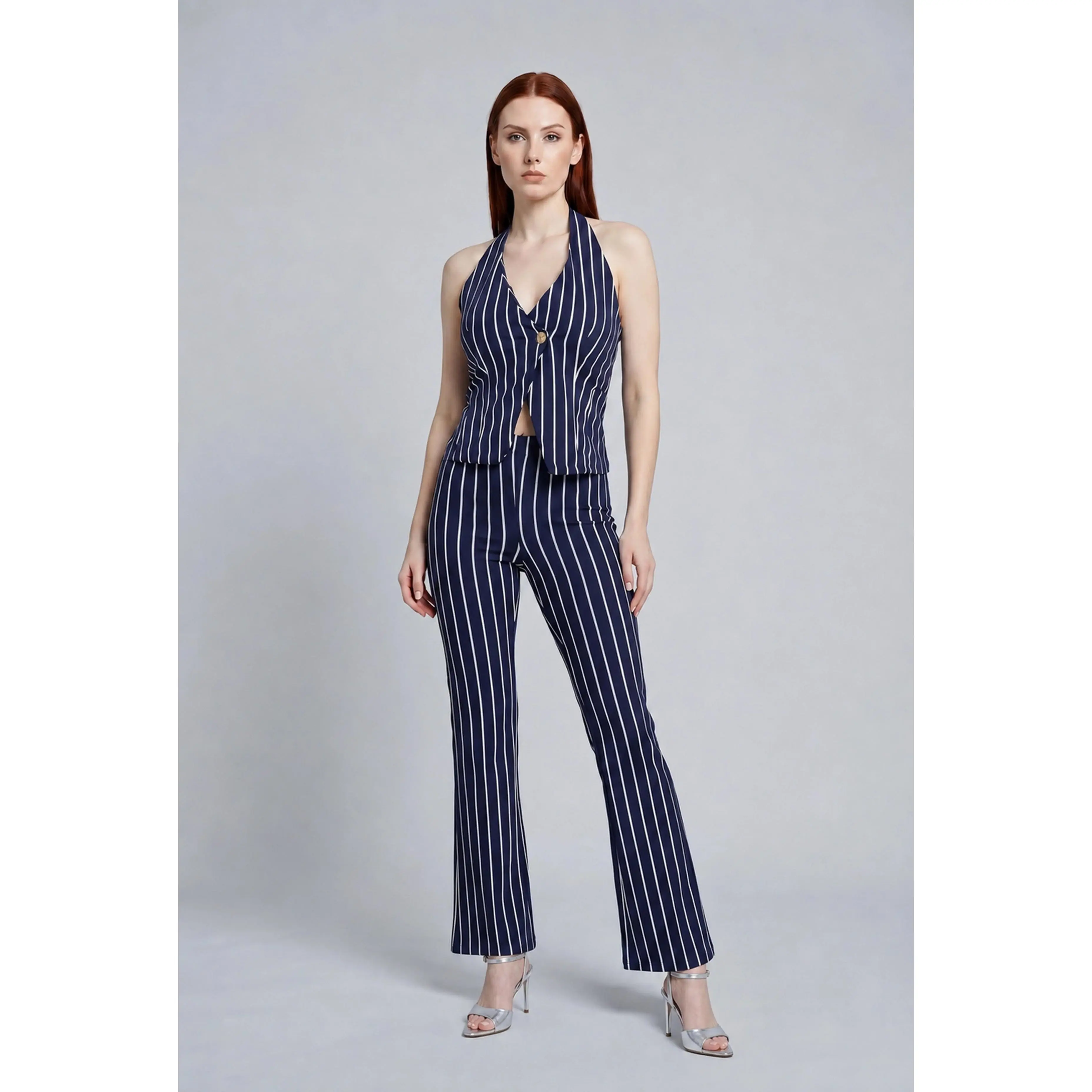Chandler Striped Flare Pants