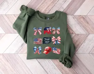 Trump Flag Sweatshirt, 2024 Trump Shirt, Republican Shirt, Voting Shirt, Trump Election Shirt