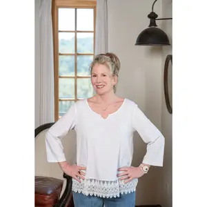 Lovely Lacy Long Sleeve Tee