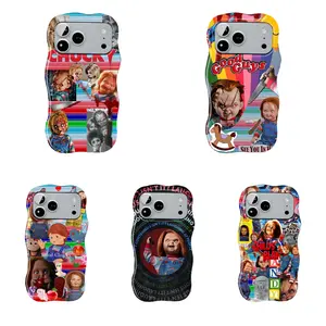 Popular Horror Series: Chucky Doll Phone Cases—Compatible with iPhone 11–17 Pro Max/Plus Series and Samsung Galaxy S23– Series. A drop-resistant and shockproof protective case—the perfect gift for birthdays, Christmas, or Halloween.