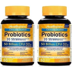 Digestive Enzymes 245 mg, with Probiotics and Prebiotics, Plant Based, 7 Key Enzymes, Digestion, Nutrient Absorption, Protease Amylase & Lipase, 60 Vegan Capsules