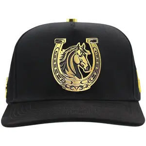 FERRETI HATS PREMIUM FT138 Lucky  Stallion Baseball Cap For Men