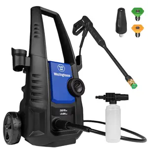 Westinghouse ePX3050 Max 2100-PSI 1.76-GPM Cold Water Electric Pressure washer with 3 Spray Tips