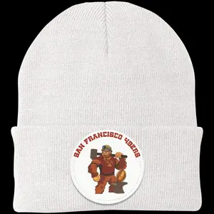 Bigfoot 49ers Knit Beanie – Built in the Bay Patch